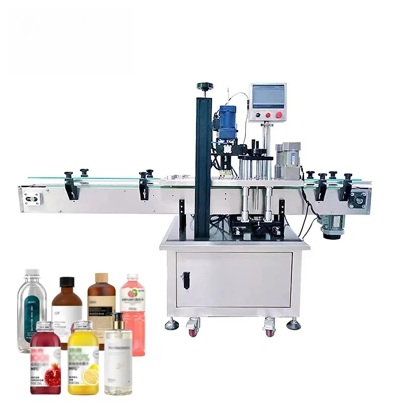 Automatic Capping Machine for Plastic Yogurt Bottles 100ml High Efficiency & Energy Saving Food-Safe