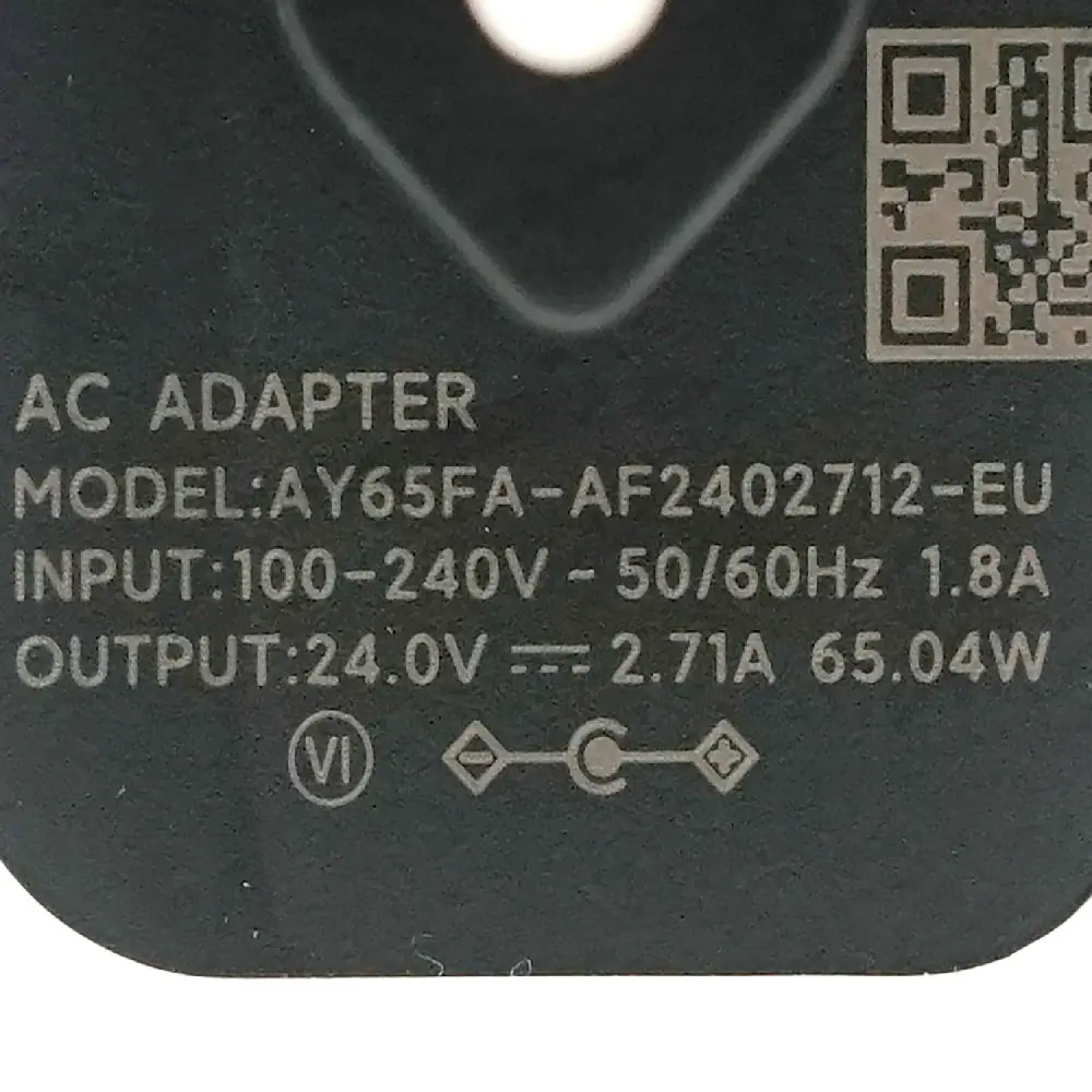 Original AY65FA-AF2402712-EU 24V 2.71A For Xiaomi Redmi monitor G Pro27 G34WQ C34WQBA-RG AC adapter power Supply