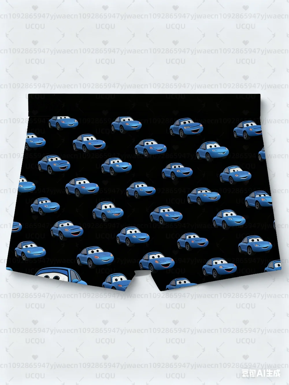 

Lightning McQueen Sally Cartoon Anime Print Men's Sports Boxers Underwear Loose Breathable Underwear Women's Boxer Brief