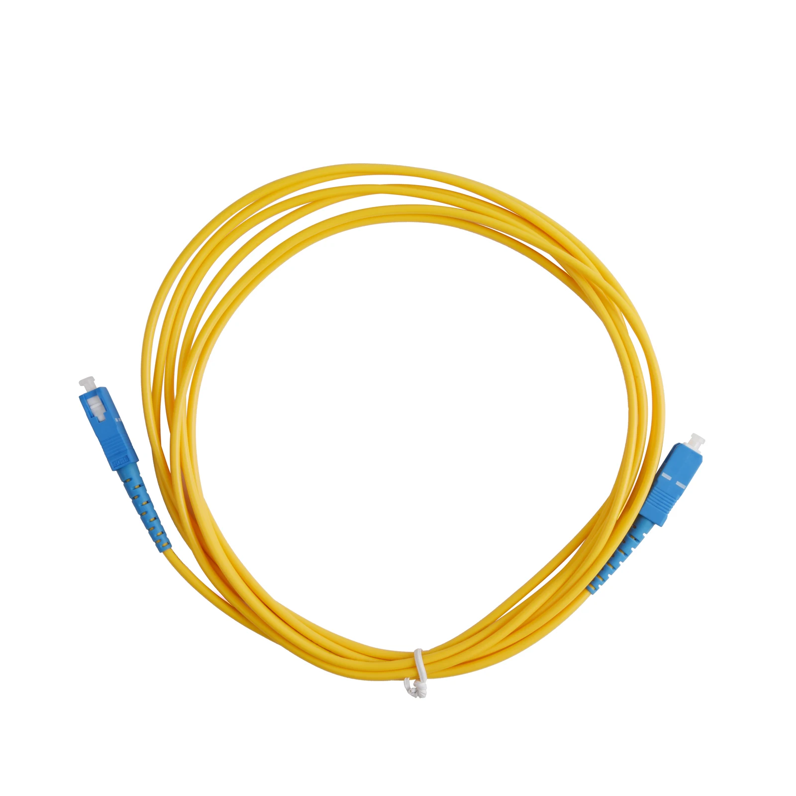 1PCS Fiber Optic Cable UPC SC to SC Extension Wire Single-Core Single Mode Simplex Indoor Patch Cord 1M/5M/10M/15M/20M/30M