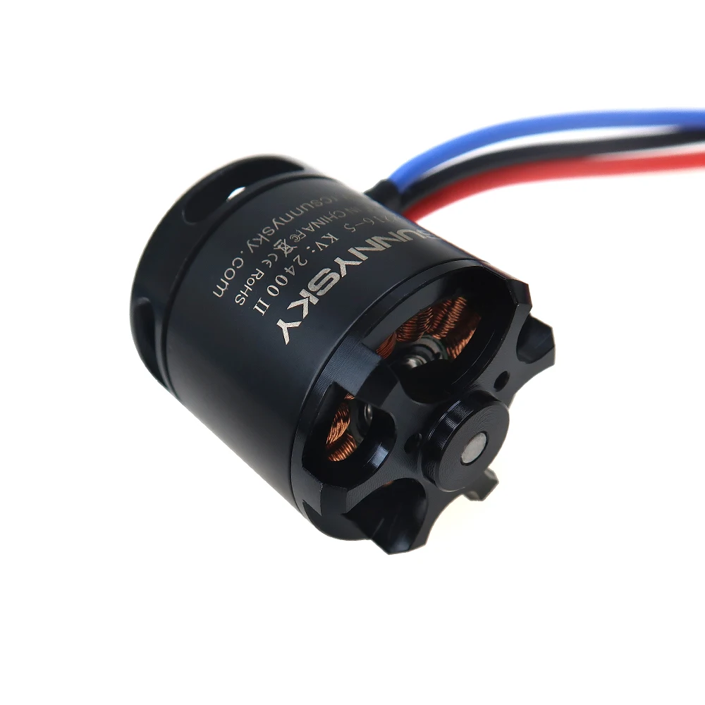 SunnySky X2216 2216 880KV 1250KV 1400KV 2400KV II Outrunner Brushless Motor For RC Models 3D Airplane Drone