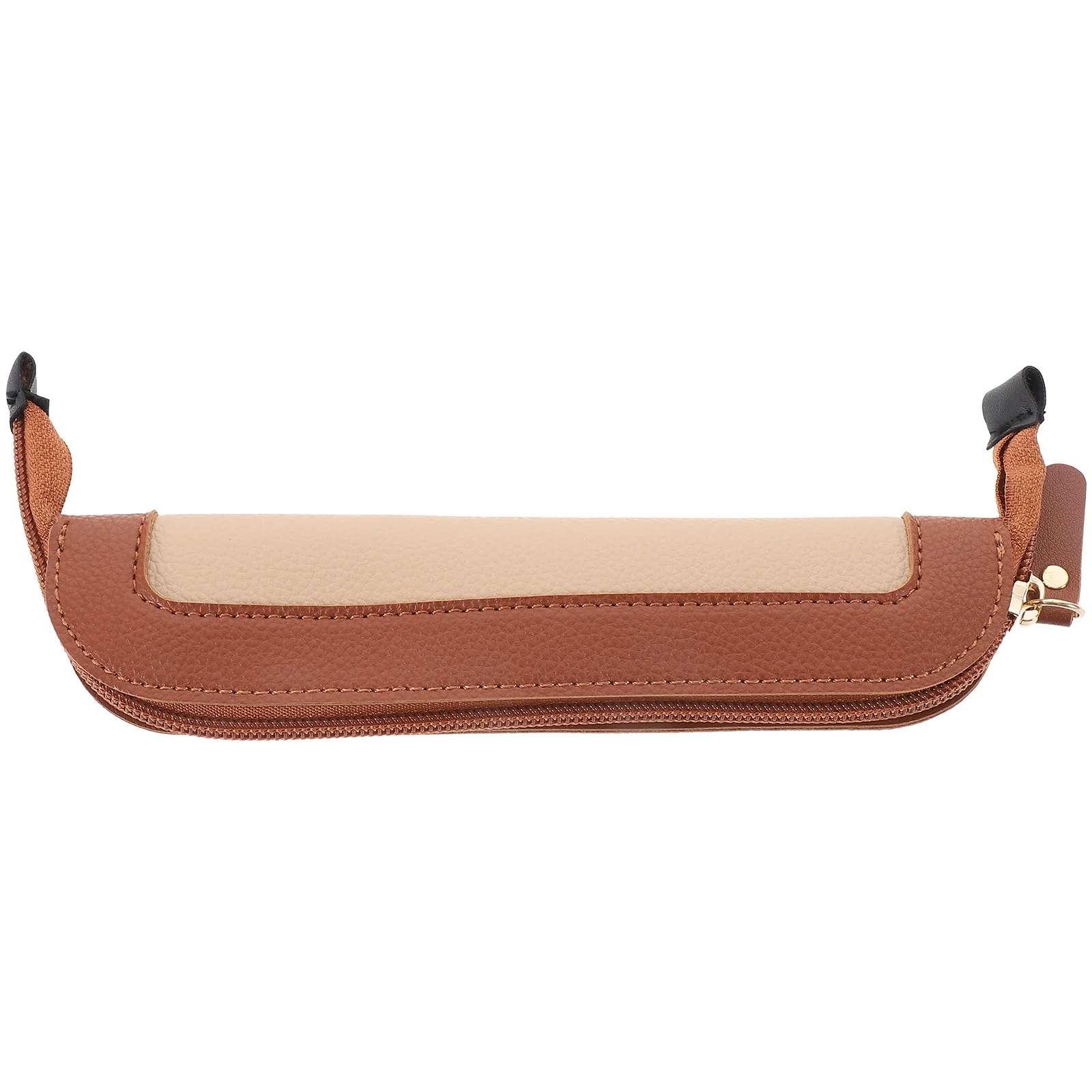 

Pencil Case Simple Pouch Small Pu Bag Portable Stationery Holder Multi-function Storage