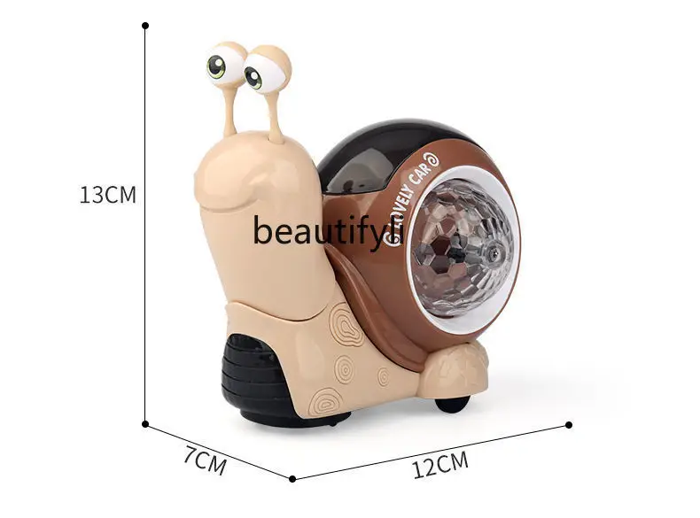 Toys Snail Children's Toys Electric can sing 0 to 1 year old babies