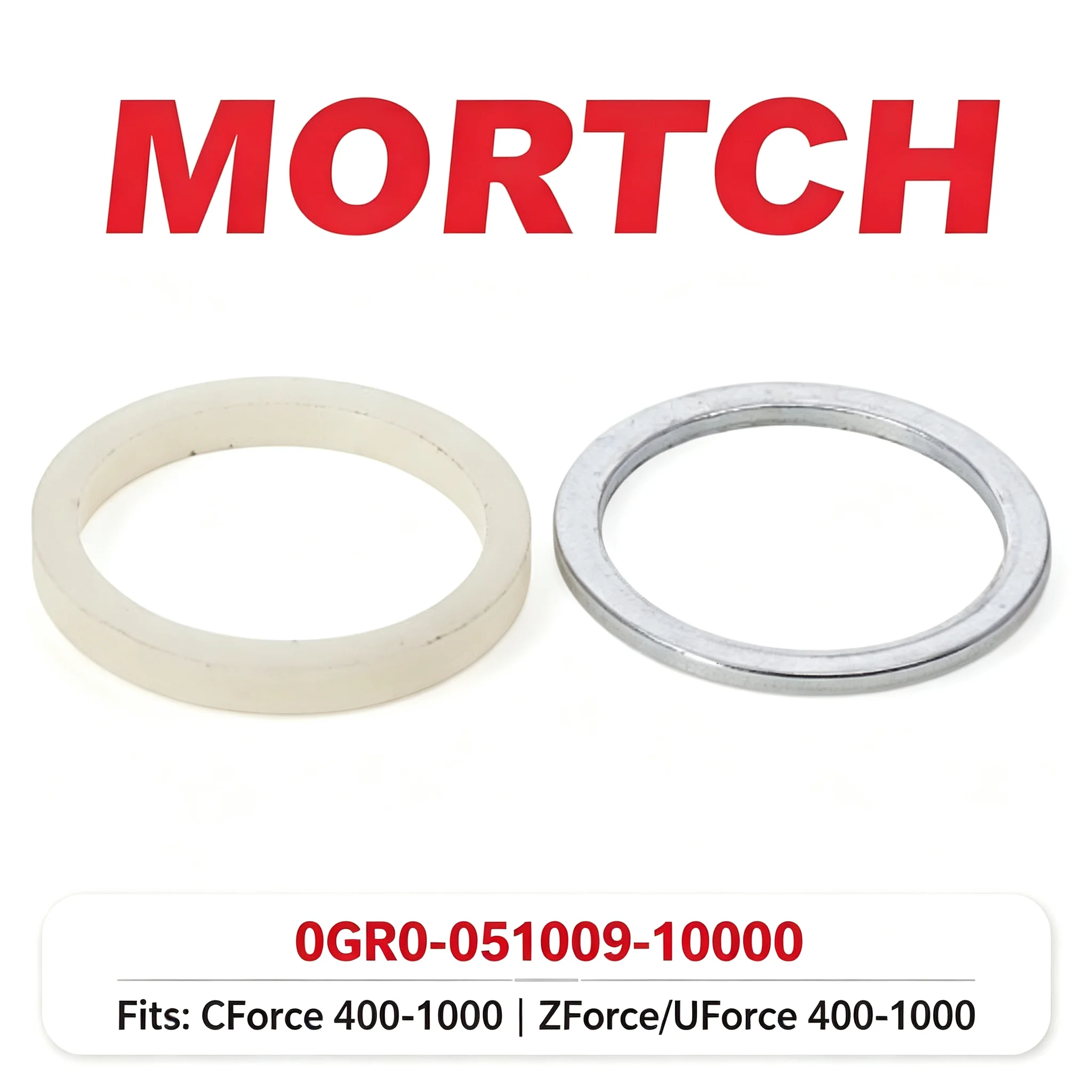 0GR0-051009 Nylon Washer 0GR0-051011 Steel Washer for CFmoto SSV UTV ATV CForce UForce ZForce 450 191Q 520 550 191R 600 625 191S