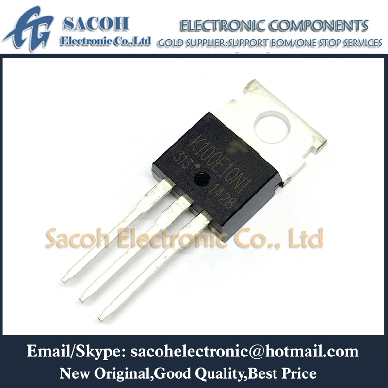 

10Pcs TK100E10N1 K100E10N1 or TK100A10N1 K100A10N1 TO-220/TO-220F 100A 100V Silicon N-channel MOS