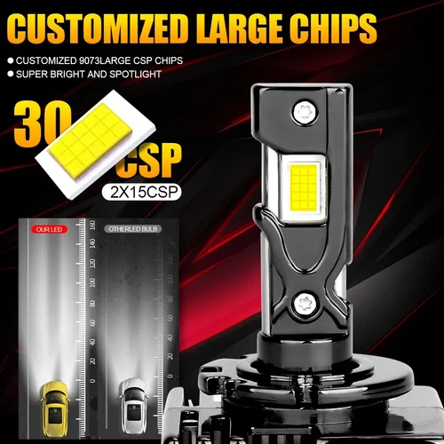 Imagen 2 del producto XSTORM D3S LED D1S D2S D4S D5S H7 Led 180W Canbus faros de coche bombillas HID Auto lámpara luz Plug & Play faro 6000K 12V 24V