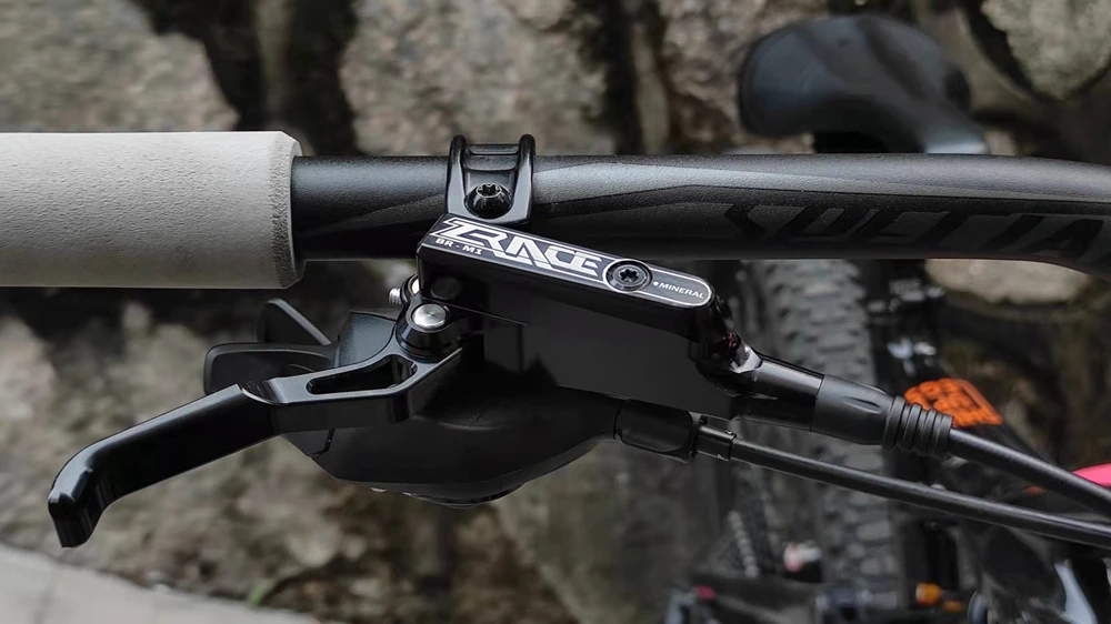 ZRACE M1 X2 / X4 Mountainbike-Hydraulikbremse, vollständig CNC-Leichtgewicht, MTB-Öldruck-Scheibenbremssatz, MTB-Bremse vorne und hinten – Detail 6