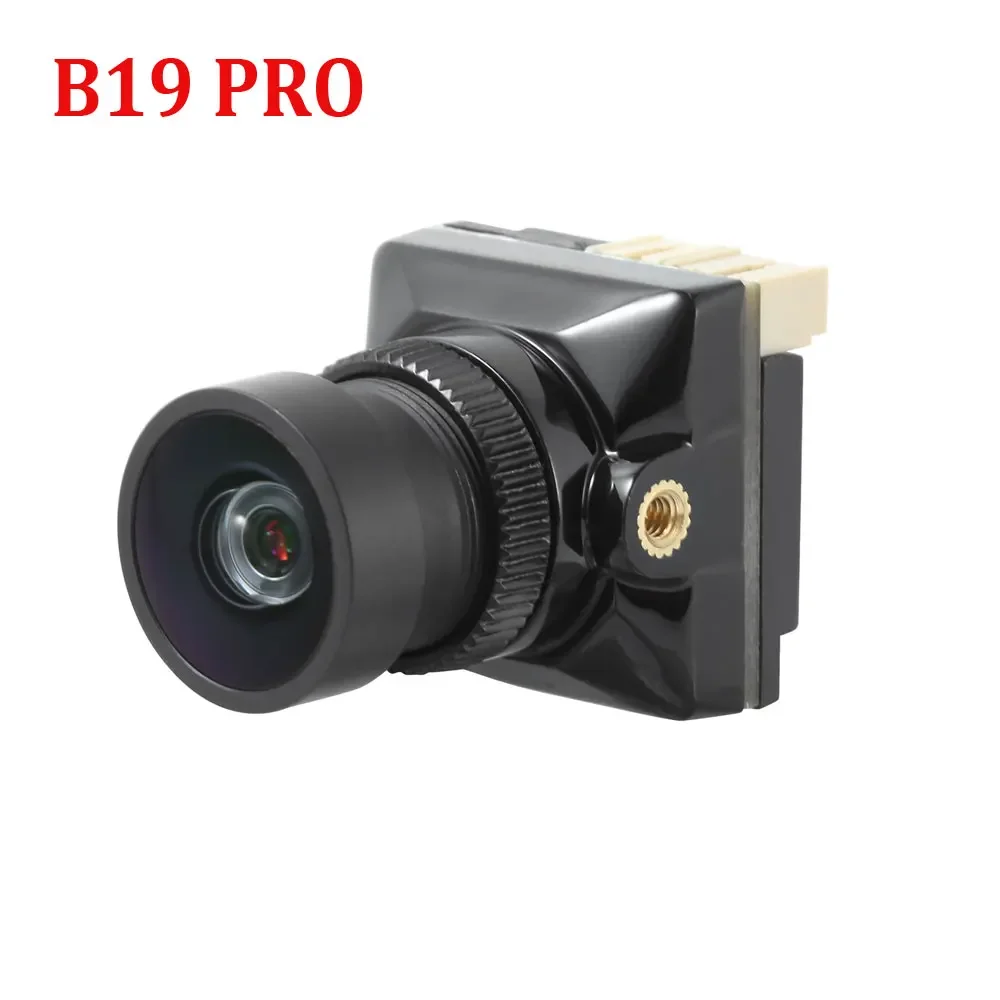 

JINJIEAN B19 PRO Mini FPV Camera 2.1mm Lens FOV135° Power 5V-30V PAL/NTSC OSD Internal Adjustable For RC FPV Racing Drone