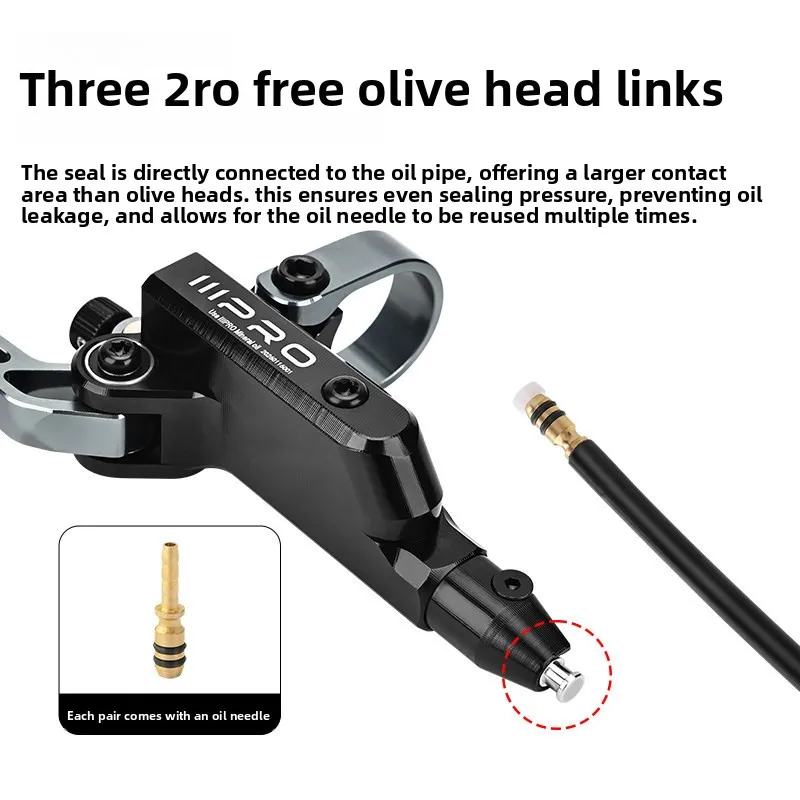 IIIPRO C5X4 Four Piston Hydraulic Brake Off Road Mountain Bike Soft Tail Ultra Light Disc Brake