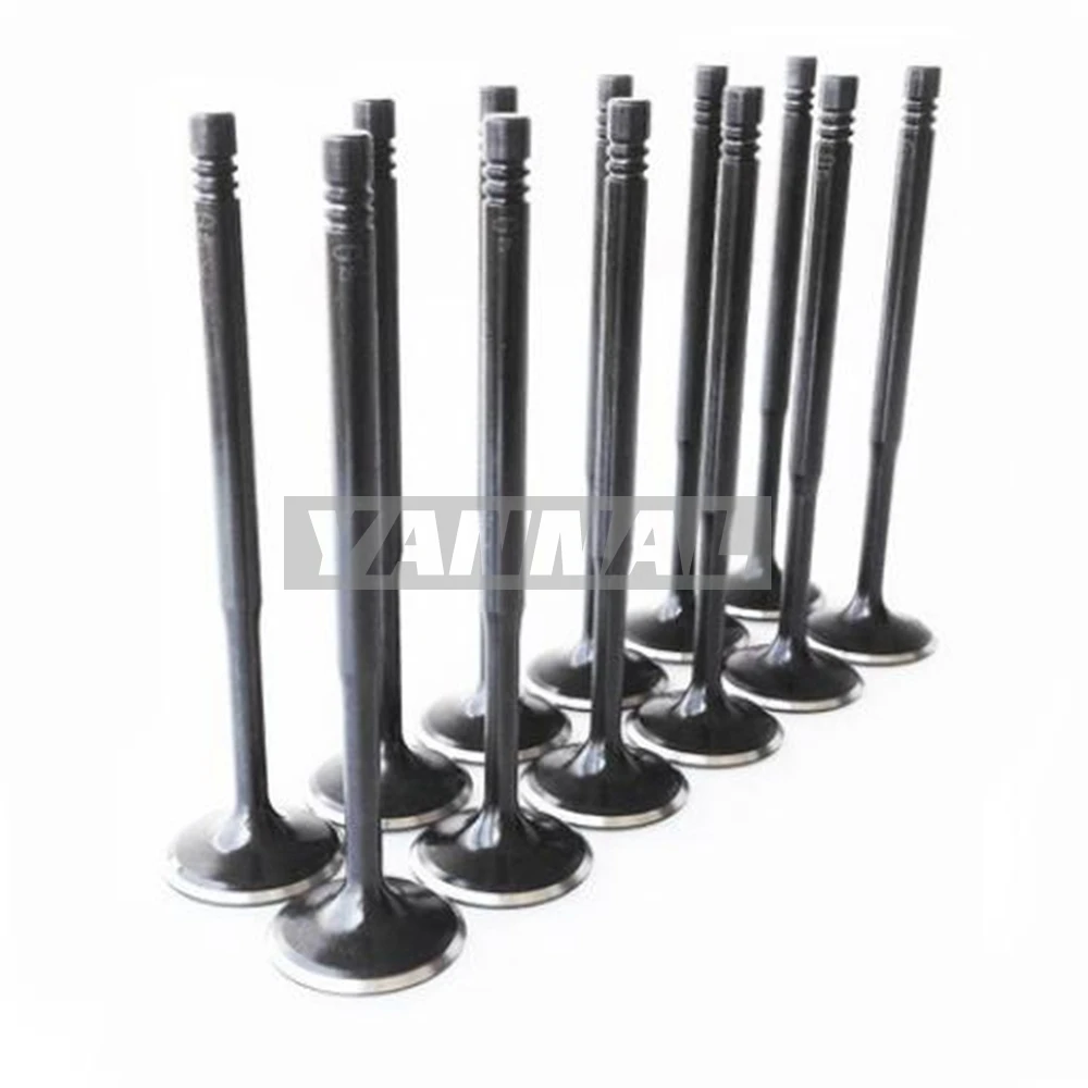 ISUZU 6BG1용 1년 보증 엔진 밸브 세트 - 흡기 x 6 + 배기 x 6