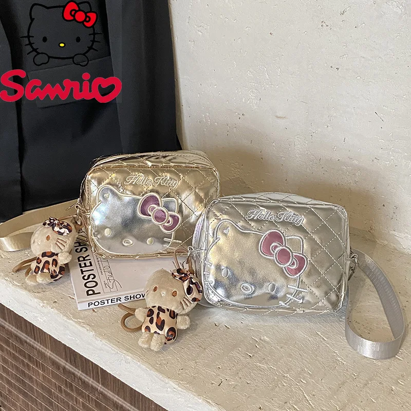 

Hello Kitty New Women's Crossbody Bag Fashionable High Quality Girls Shoulder Bag Small Fresh and Versatile Women's Storage Bag
