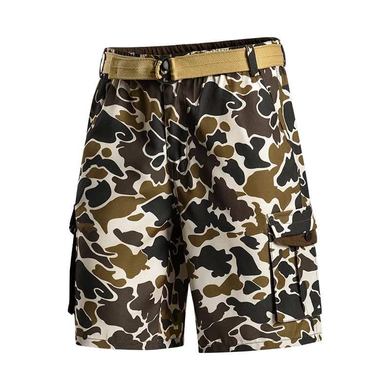 

Summer Men Cargo Camouflage Shorts Man Beach Jogger Outdoor Multi Pocket Shorts Male Loose Bermuda Vintage Classic Shorts 6922