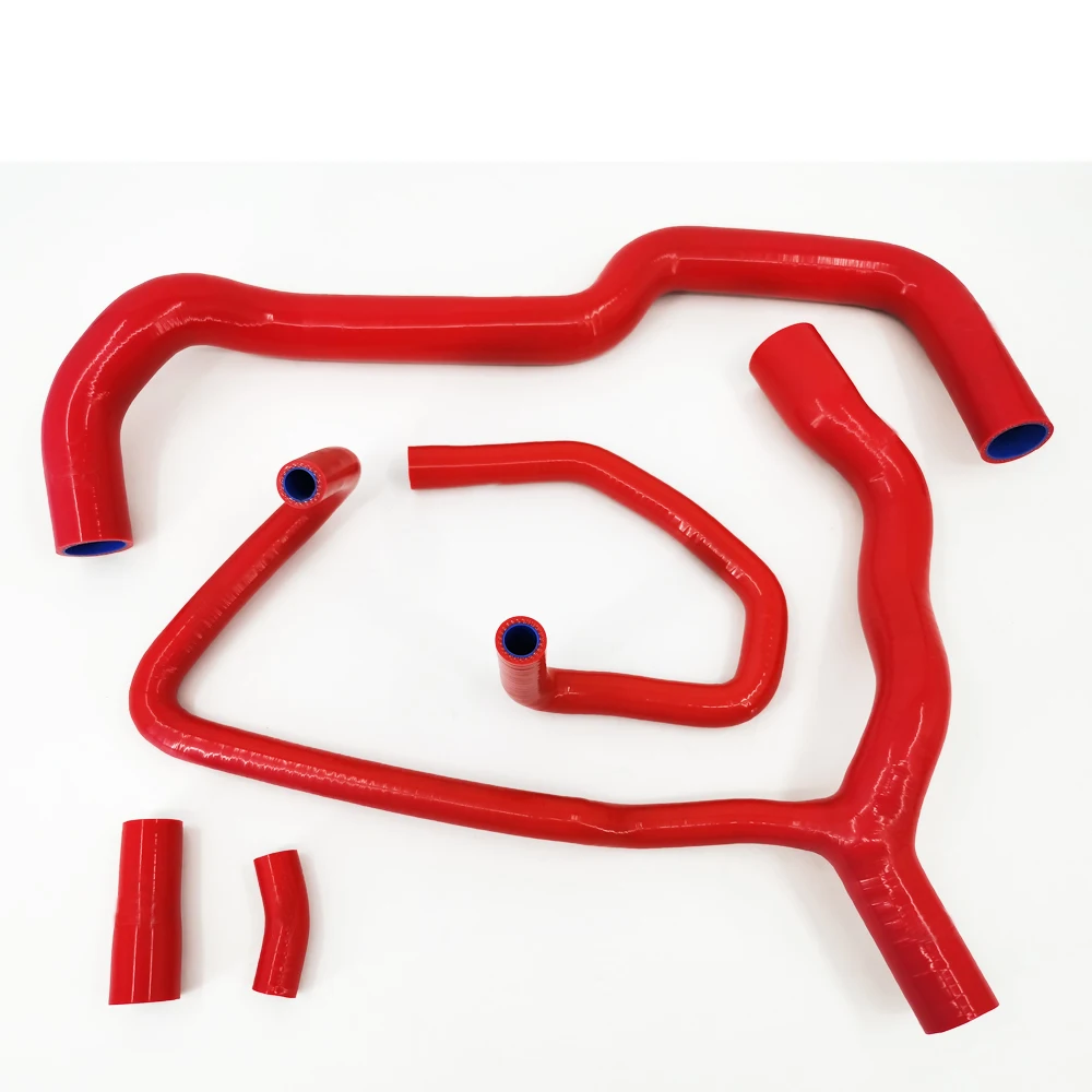 

Подходит для Peugeot 306/406 2.0L 16V EW10 1995-2004, 5 шт., комплект силиконовых шлангов радиатора