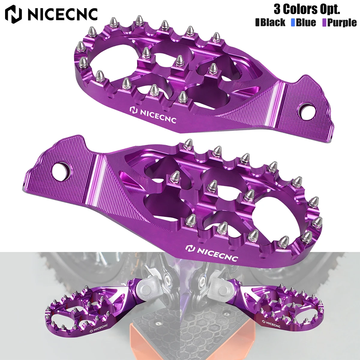 

2025 2024 2023 Для Surron Light Bee X S L1E Surron Электрический велосипед для грязи Увеличенные подножки Подножки для E Ride Pro SS 2.0