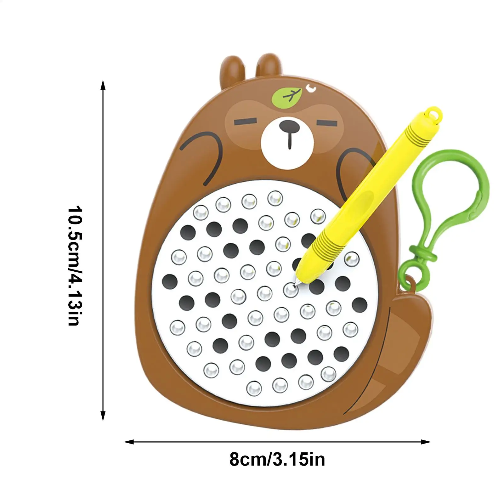 Magnet Drawing Board Compact Magnetic Board Travel Toys Portable Educational Interactive Sensory Kids Toy for Boy Kindergarten