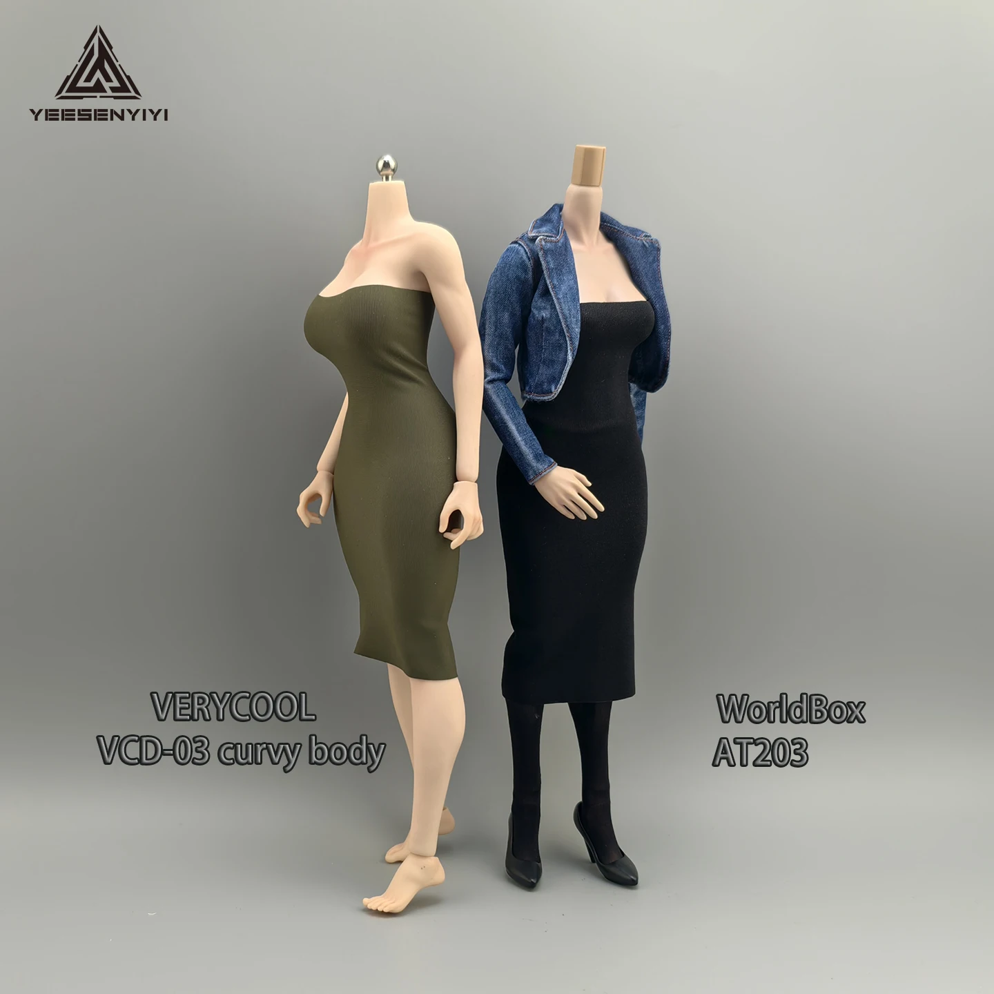 Vestido bandeau bainha de 12 polegadas, escala 1/6, para figura de ação feminina, elástico, meia panturrilha, vestido bodycon para bonecas bjd de 30cm, parte superior do tubo