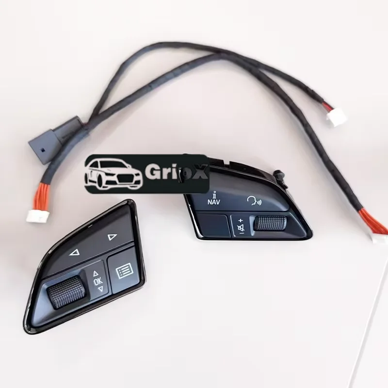for Audi A1 A6 Avant C7 A7 Q3 RS Steering Wheel Multifunction Control Switch Button  for 2015-2018 Models