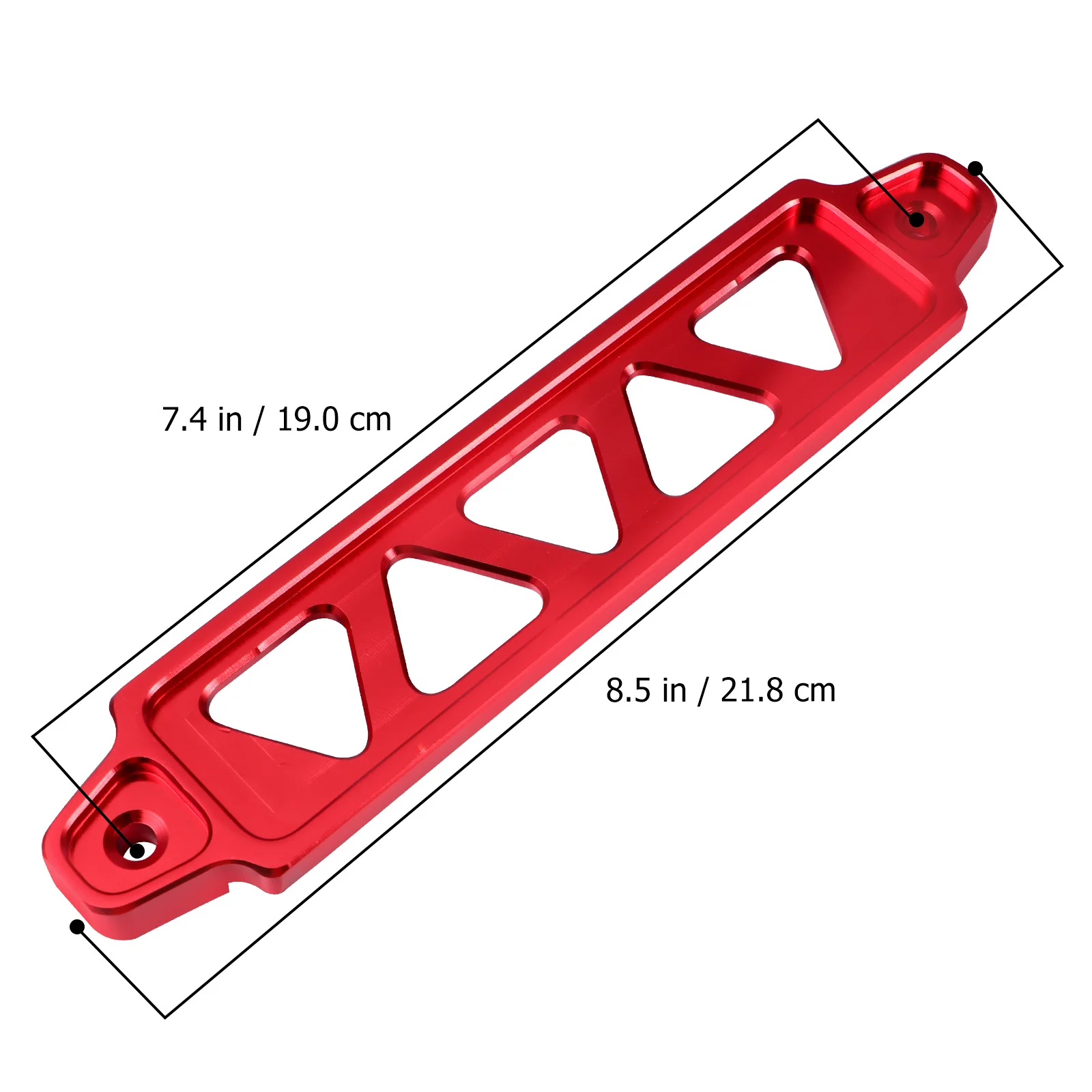 

1pc Car Bracket Aluminum Alloy Rack For Truck Corrosion Resistant Anodic Oxidation Precise Size Car Accessories