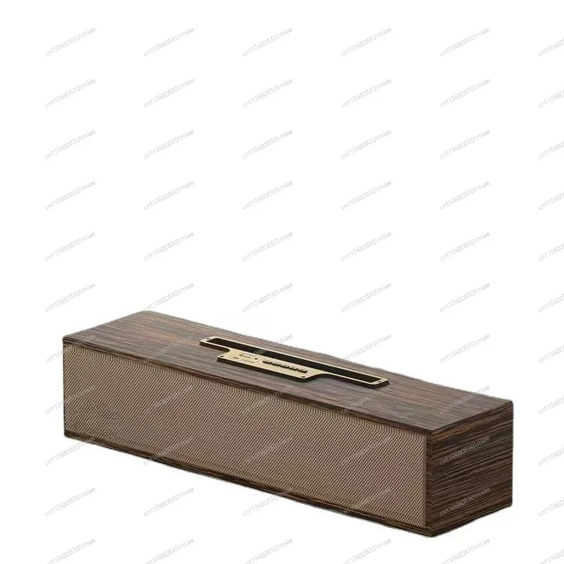 

Wooden Dual Speaker Desktop Audio Subwoofer Wired Bluetooth Mini Sound Box For Computer Laptop