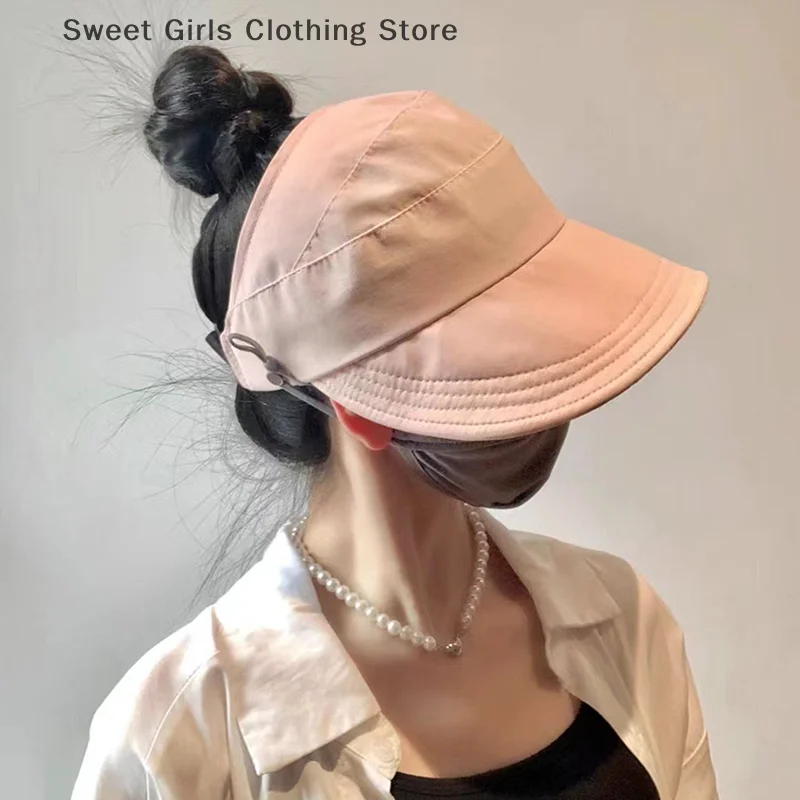 

Fashionable Lady Vacation Foldable Sunscreen Hat Beach Cap Casual Hat