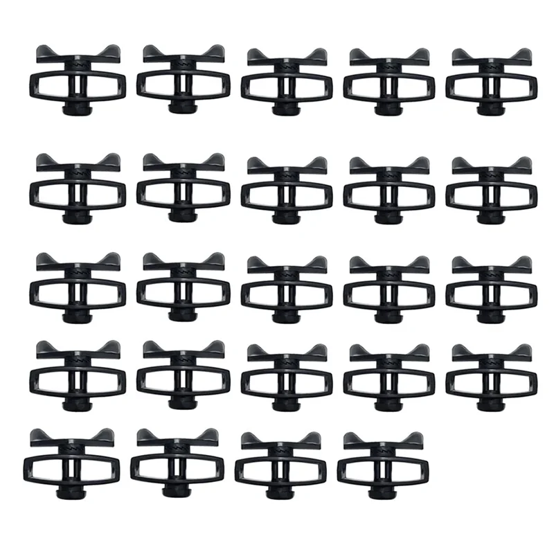 ABRW-Plastic Electronic Fence Wire Tensioner Livestock Electric Fence Wire Portable Tape Tighteners For Farm Accessories 96Pc