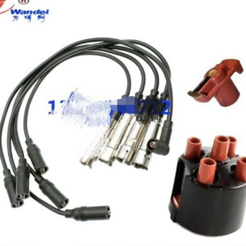 For Santana 2000 for Old Poussin/99 Rookie Ignition Coil High Voltage Wire Distributor Cover Point High Performance Engine