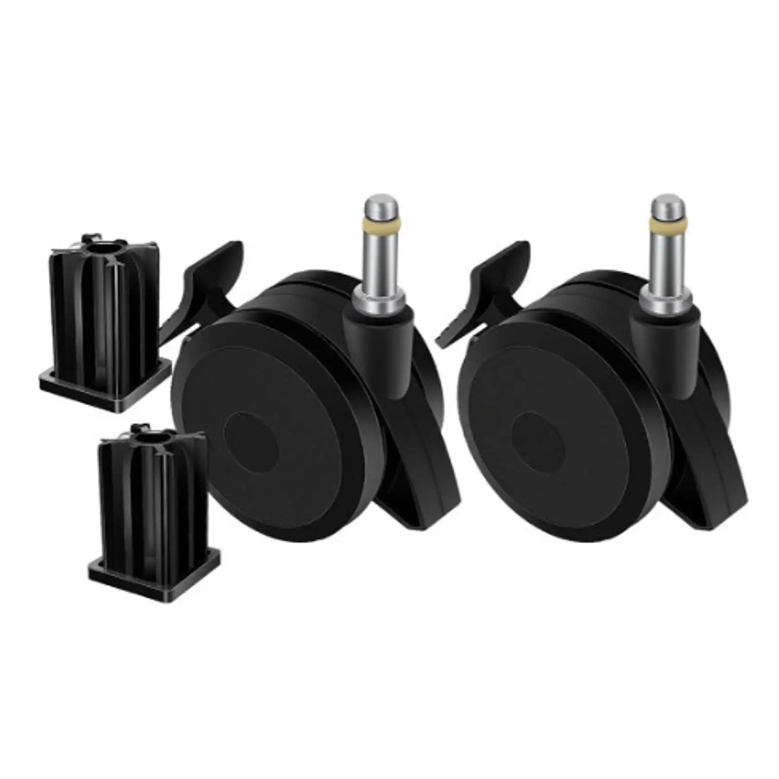 2 Pieces Locking Casters Easy Installation 70360 Component Porch