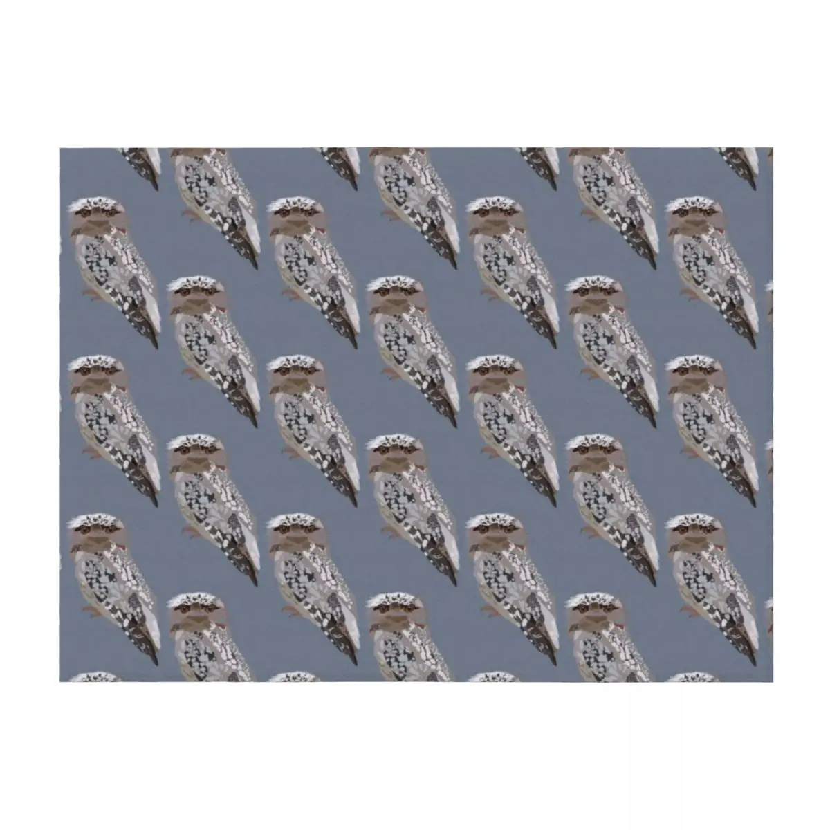 

T is for Tawny frogmouth Throw Blanket Giant Sofa for babies Thermal Polar Blankets