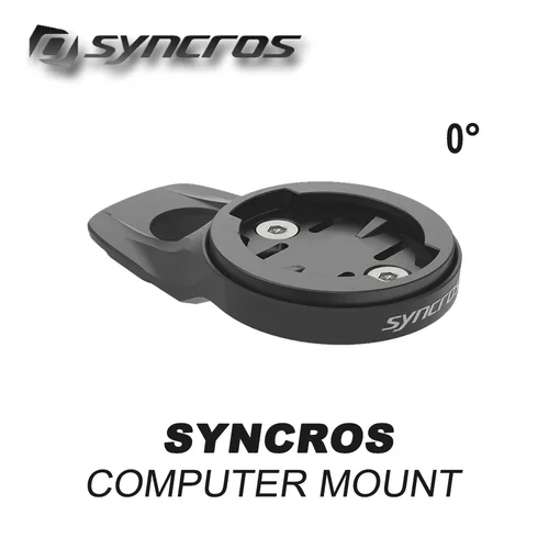 SYNCROS-Soporte de ordenador de ángulo 0, tapa de aluminio CNC para Garmin/Wahoo/Bryton, FRASER IC SL, WC/DC/XC, manillares, soporte de cronómetro