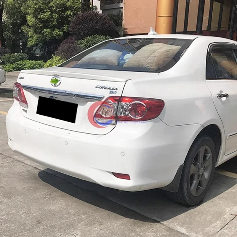 ABS Material Car Rear Wing For Toyota Corolla Spoiler 2007-2013