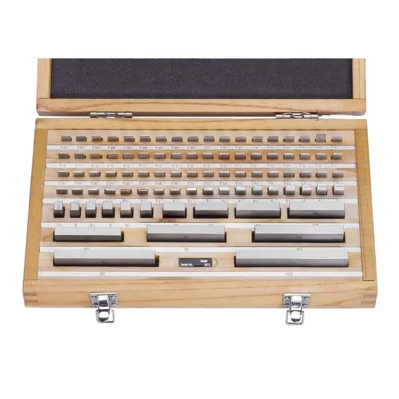 CNC-Mikrometer-Messschieber, 32 Stück, Stahl-Messblock-Sets