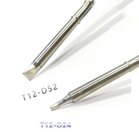 High Quality T12 Series Soldering Tips Compatible for Hakko FX951 952 OLED STC-LED Station | QUICKO D24 D52 | 7 Seconds Heating