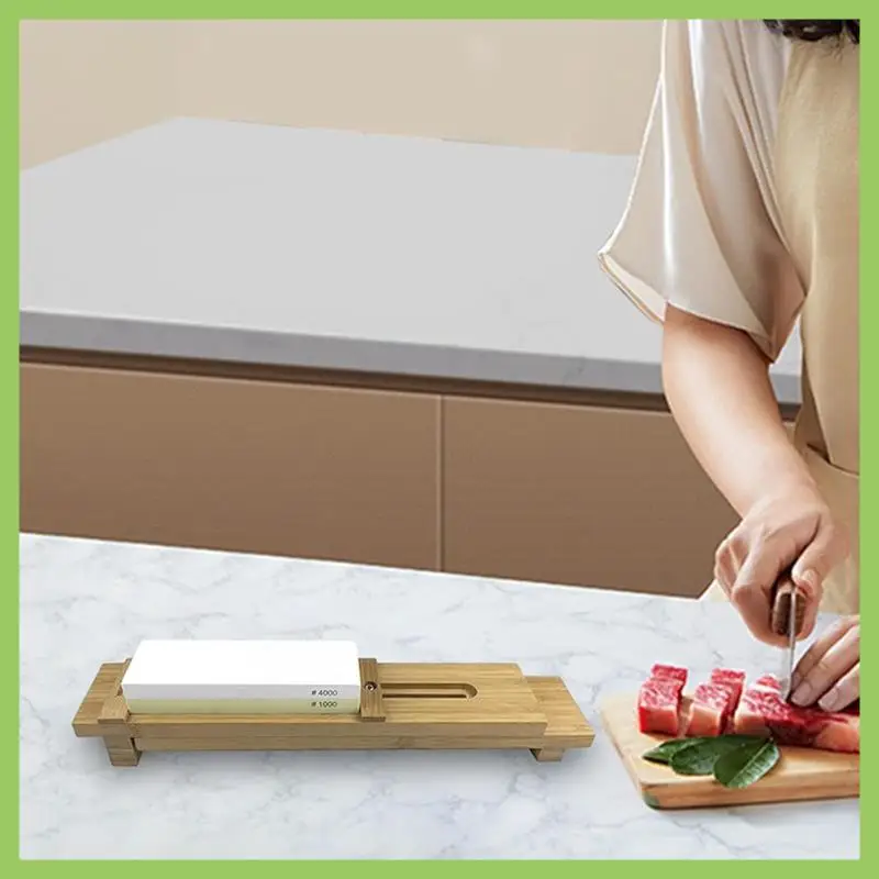 ABLU-Adjustable Whetstone Holder, Sink Bridge, Universal Sharpening Stone Holder, Grinding Stone Base For Home Kitchen
