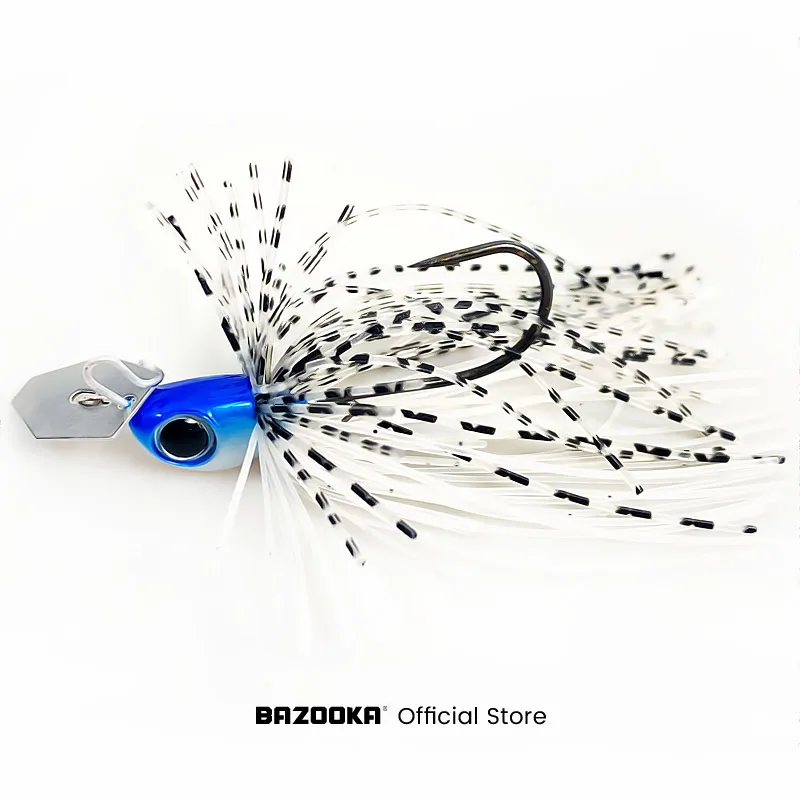 Bazooka Draht Köder Spinnerbait Angeln Köder Set Spinner Metall Haken Löffel Wobbler Künstliche Bass Pailletten Hecht Karpfen Eis Winter