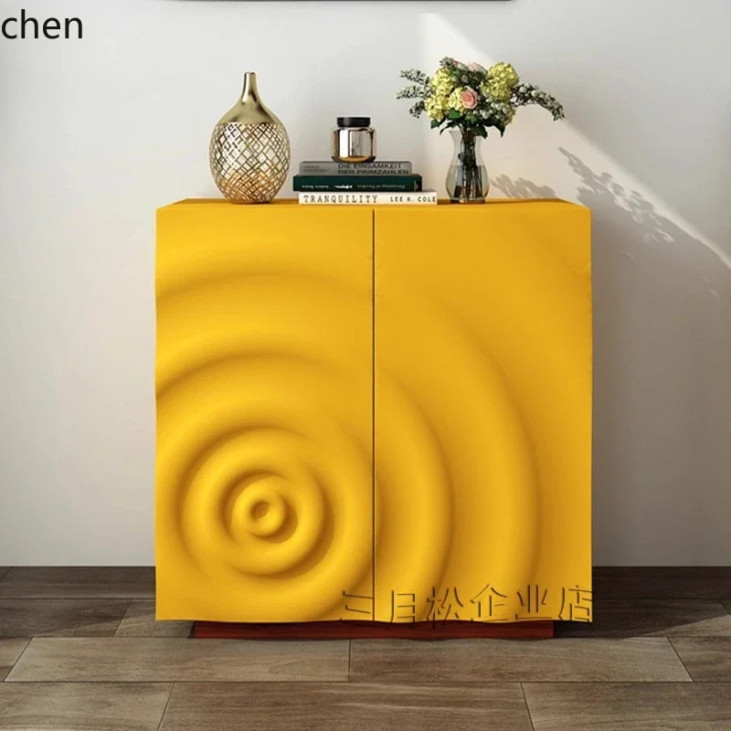 W5.19 personalized creative living room dining side cabinet, model room decorative cabinet hotel entrance locker