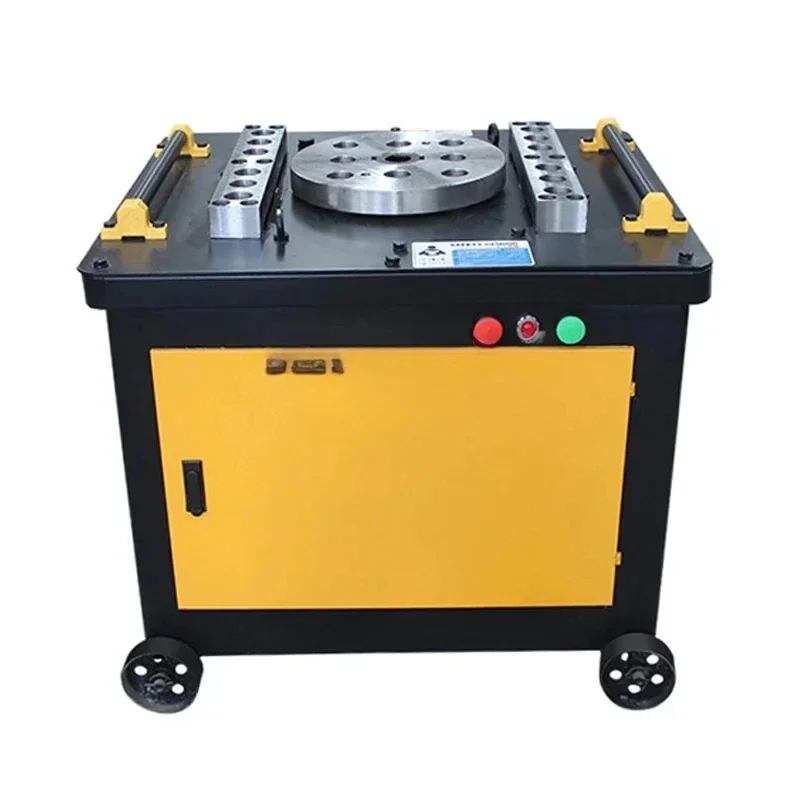 GW40 Steel Bar Bending Machine Gear Hydraulic Ordinary Style Bending Hoop Machine Construction Site Rebar Bending Machinery 3KW