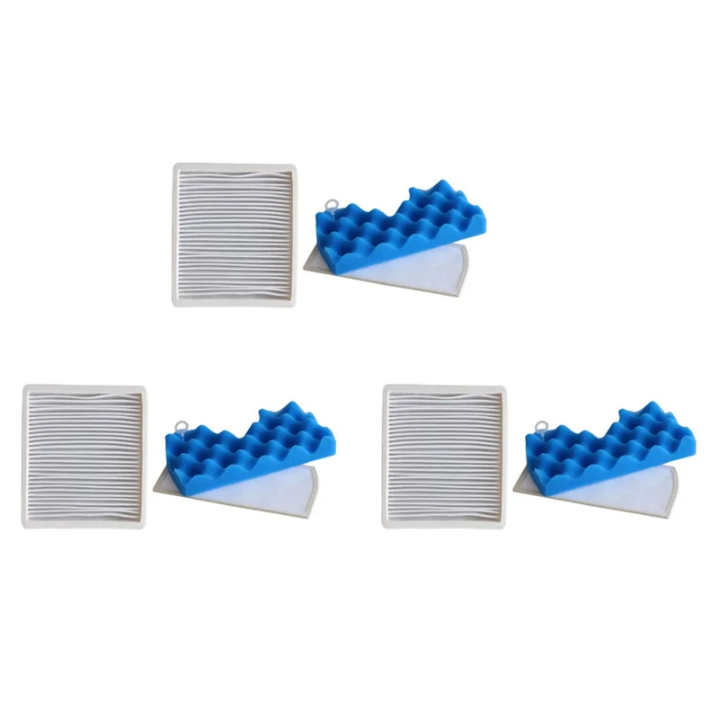 AS94-3X Adatto per accessori per aspirapolvere Filtro in cotone con filtro a rete con filtro HEPA DJ63