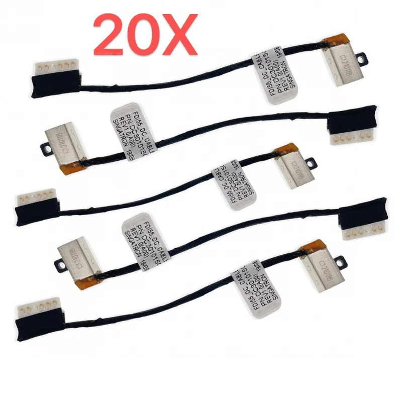 20XDC Power Jack Cable For DELL Vostro 3501 3500 Inspiron 3405 4VP7C DC301015T00 Laptop DC Power Port Replacement Charging Jack