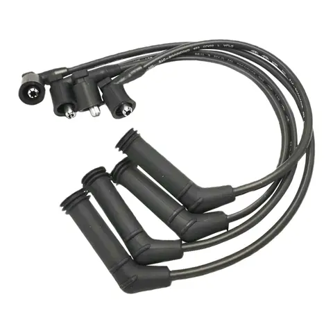 점화 플러그 와이어 점화 케이블, 현대 엑센트 스쿠페 겟츠 아토스 프라임 산트로 27501-02H00 27501 02H00, 4 개