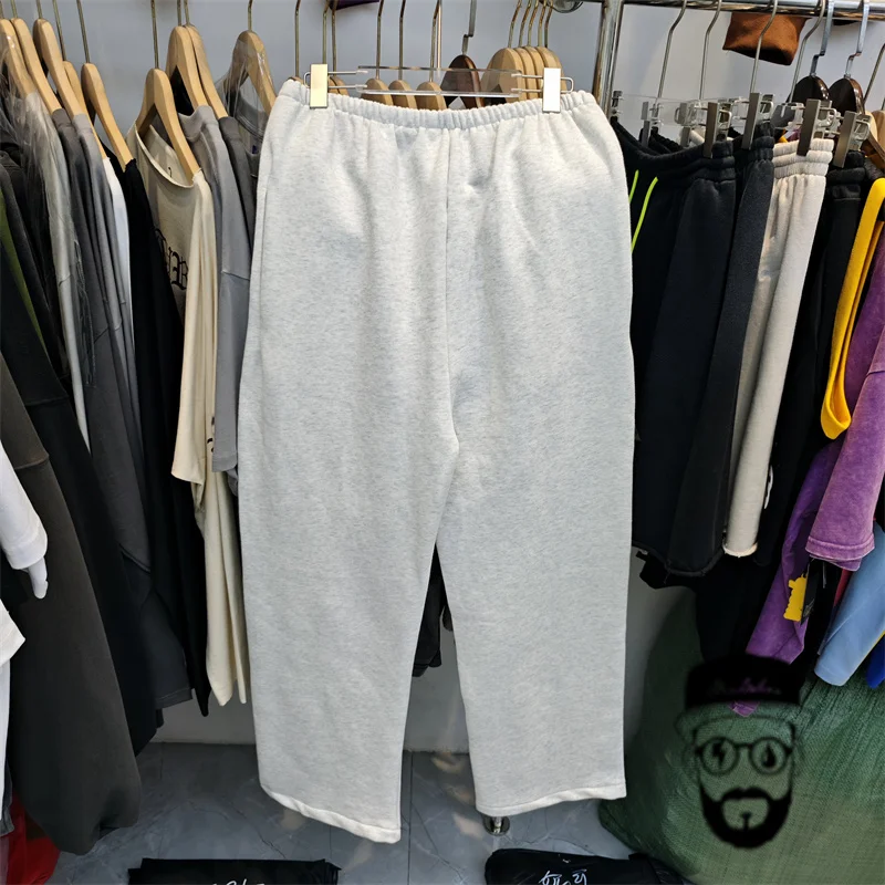 autumn and winter new kanye west velvet pants for men and women, casual sports pants sweatshirts