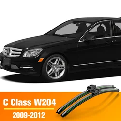 Wiper Front Wiper Blades For Mercedes Benz C Class W204 2009 2010 2011 2012 Windshield Windscreen Front Window 24