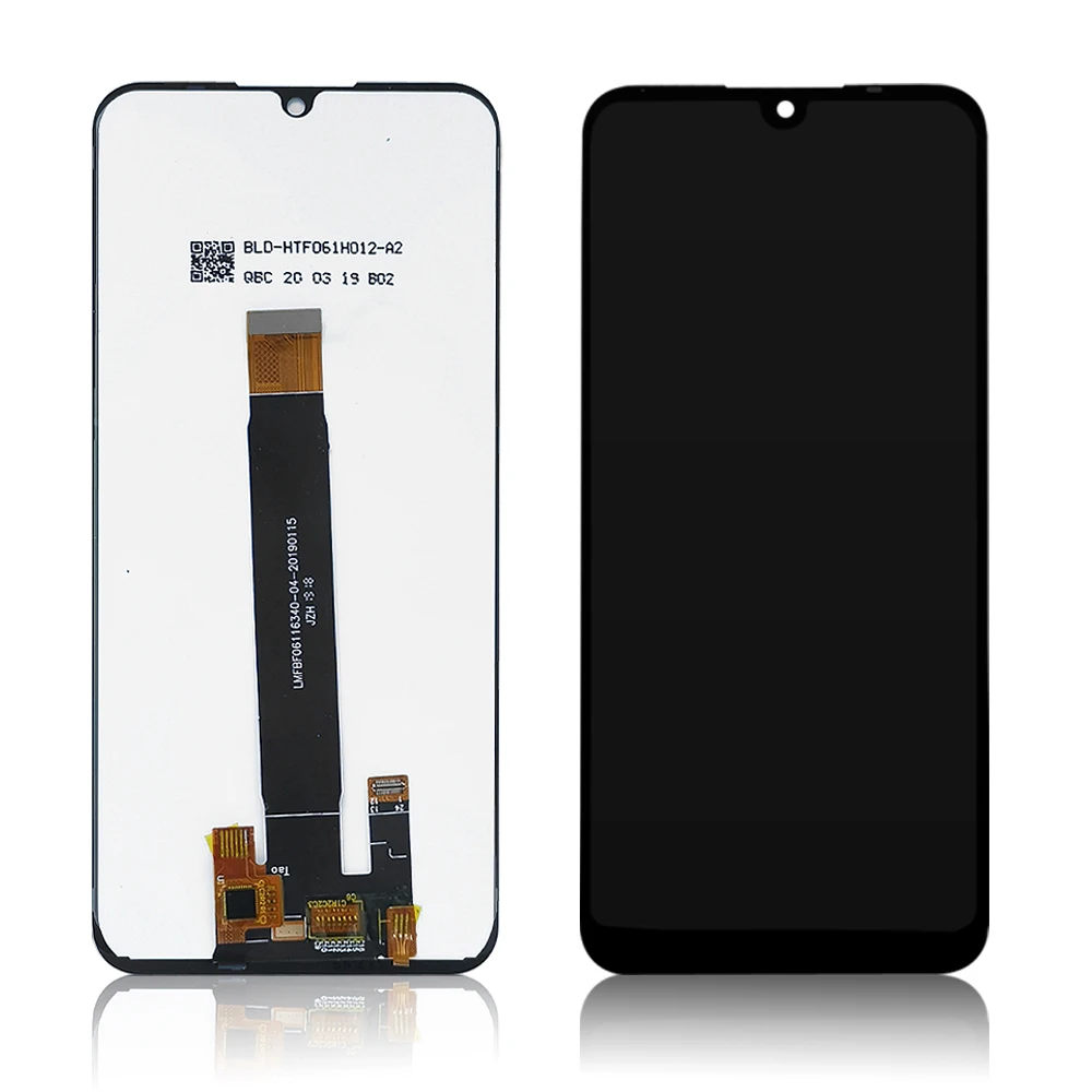 6.09''For BQ Mobile BQ-6040L Magic BQ6040L BQ 6040L BQ-6040L LCD Display Screen Touch Sensor Digitizer Black Color+Tape&Tool