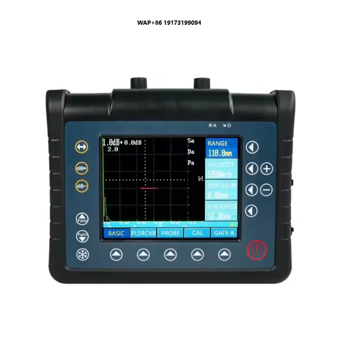 SF Ultrasonic Flaw Detector High Accuracy 220V Industrial Equipment 1 Year Warranty 0-10000mm Detection Range IP55 Testing