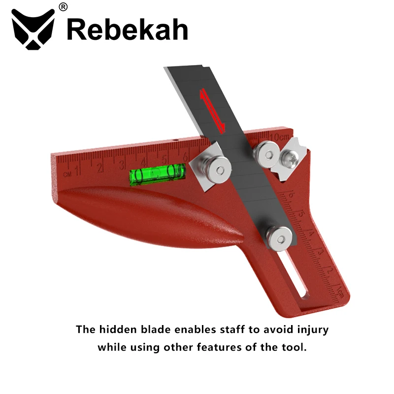 Rebekah Woodworking Edge Trimmer Manual Edge Banding Trimmer for Woodworking Veneer Edge Cutter Tool for Wood Edge Banding