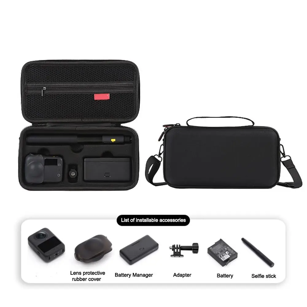 新しい防水収納バッグ防塵ハードシェルハンドバッグ保護ボックス DJI OSMO 360 スポーツカメラ用