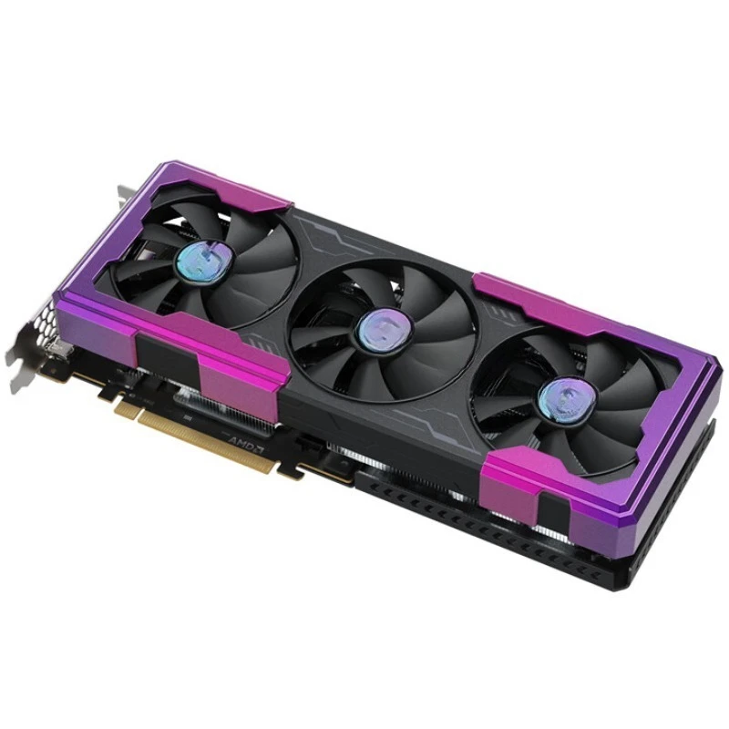 بطاقة رسومات الألعاب الذكية RADEON RX 9060 XT Gaming Live Video Clip AI