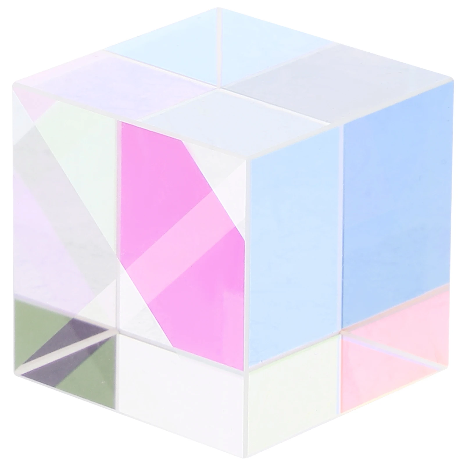 

Colorful Optical Cube Science Experiment Light Refraction Decorative Sun Catcher Garden Window Ornament Physics Teaching