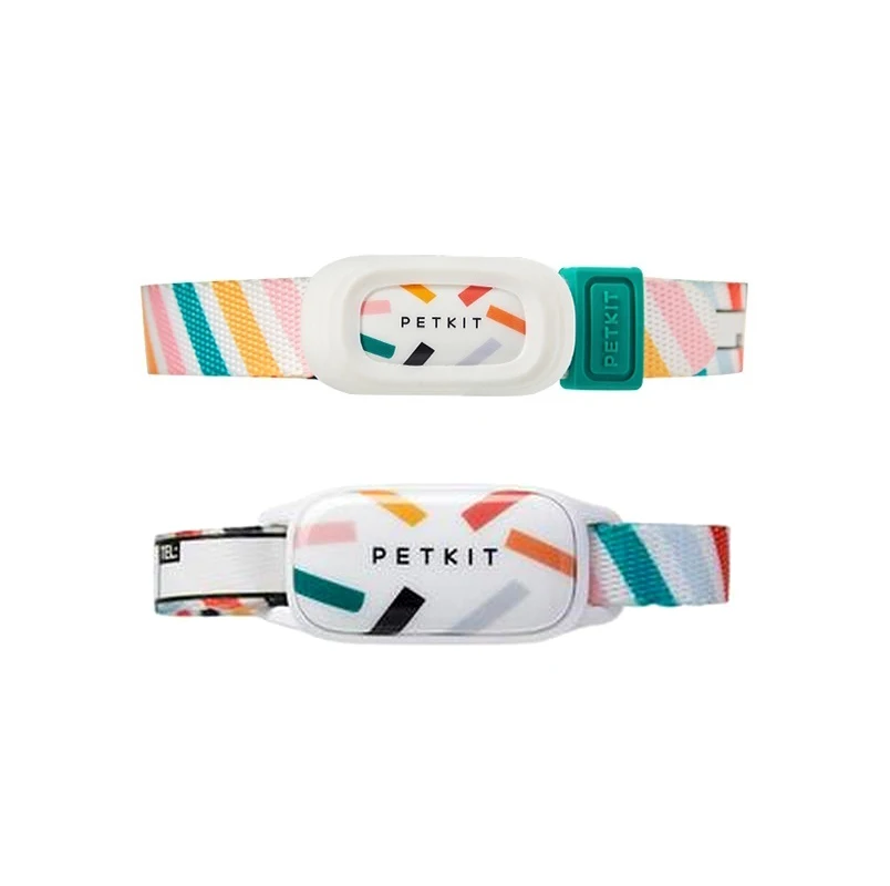 

STLFSmart Pet Tracker PETKIT Bluetooth ошейник для домашних животных ошейник для собак кошка трекер регулируемый контроль спортивная активность сон водонепроницаемый Co