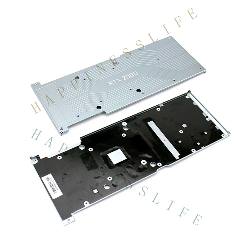 BV+    For NVIDIA RTX 2080 Graphics Card GPU Back Plate Rear Panel Cover Accessories