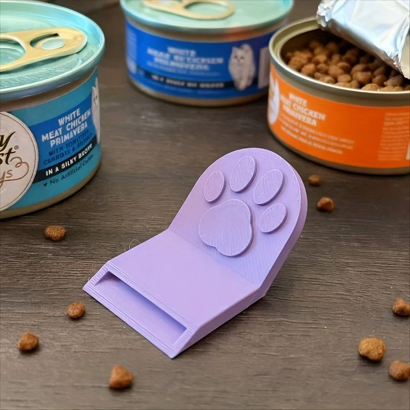 1Pcs Pet Canned Food Opener Cat Dog Canned Opening Puppy Feeding Mixing Pet Wet Food Corkscrew Dog Accessories